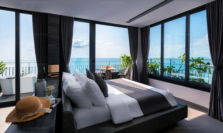 NGAM TRON CANH BIEN LANG MAN voi Voucher M Hotel Phu Quoc UU DAI NHAT