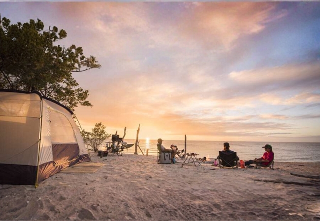 Trai nghiem camping voi lich trinh cam trai Phu Quoc 2N1D