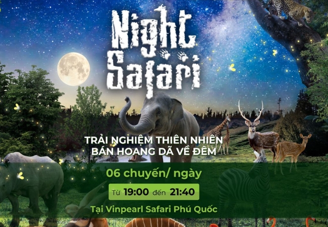 Chinh phuc tour Night Safari huyen bi tai Phu Quoc