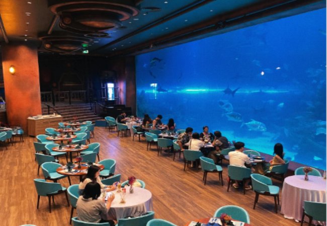 Nha hang Deep Sea – Am thuc dinh cao giua long dai duong